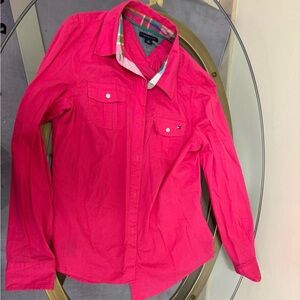 Tommy Hilfiger Pink Button Down Shirt